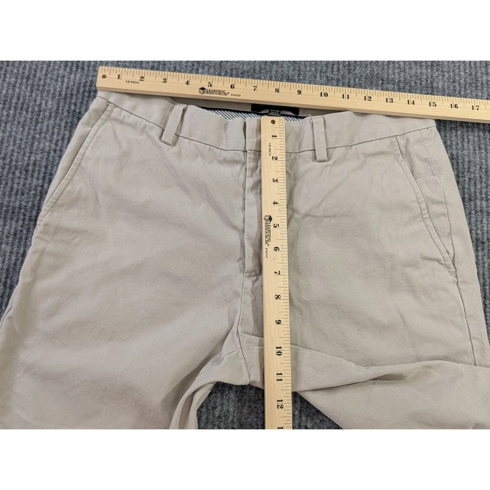 Banana Republic Aiden Chino Pants Mens 31x32‎ Light Khaki Slim Fit Preppy